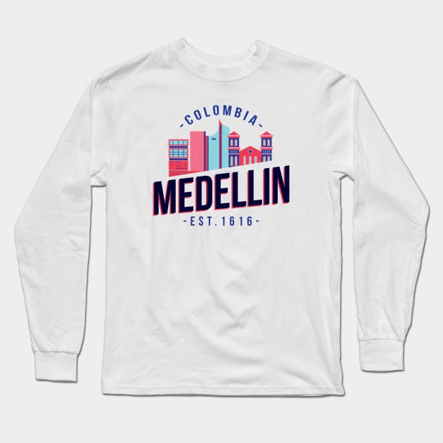 Medellin Long Sleeve T-Shirt by LR_Collections